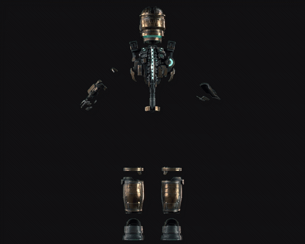 Isaac Clarke Level 1 Engineer Armor - 3D Print Files Cheap