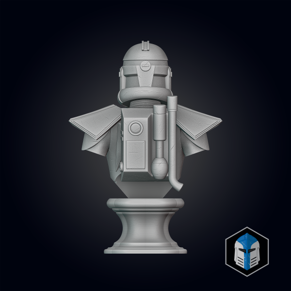 Animated ARC Trooper Bust - 3D Print Files Sale - Image 5