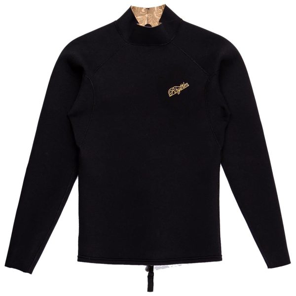 CLASSIC BACK ZIP WETSUIT JACKET BLACK Cheap