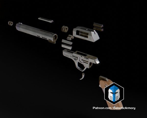 Jedi: Survivor LW-96 Blaster - 3D Print Files Online now - Image 4