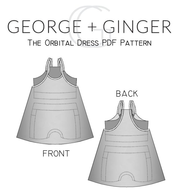 The Orbital Dress PDF Sewing Pattern Supply - Image 3