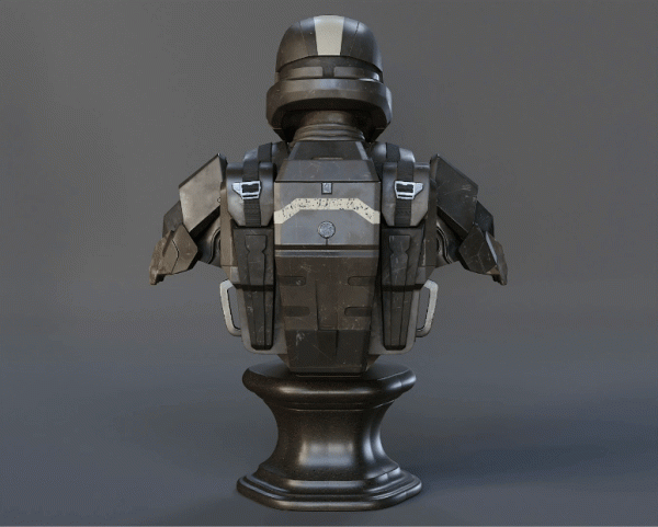 ODST Bust - 3D Print Files Online Hot Sale