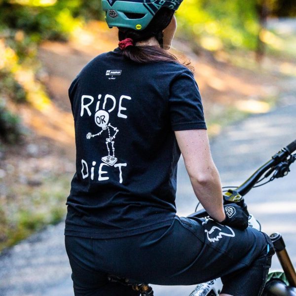 Taj Mihelich x Pinkbike Ride or Diet T-Shirt on Sale - Image 3