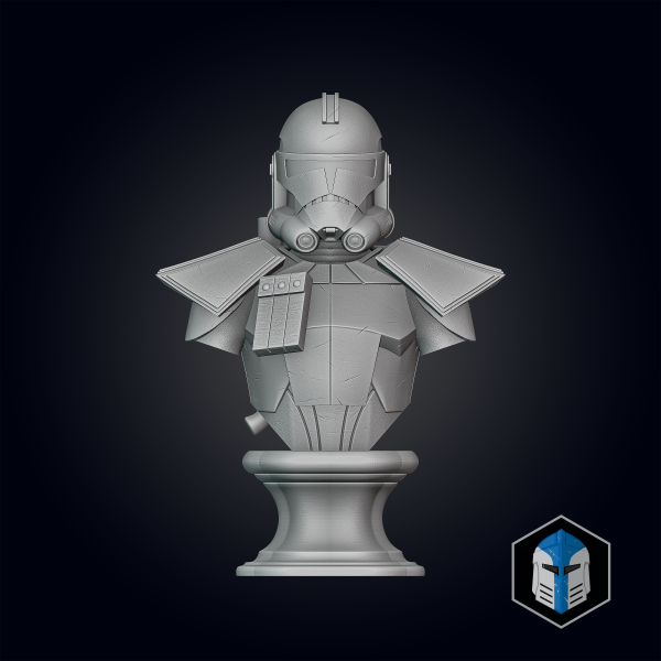 Animated ARC Trooper Bust - 3D Print Files Sale