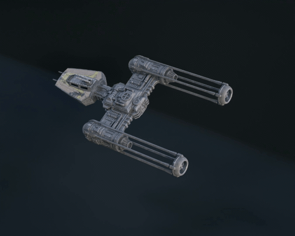 1:48 Scale and Tea Light Y-Wing - 3D Print Files Sale - Image 2