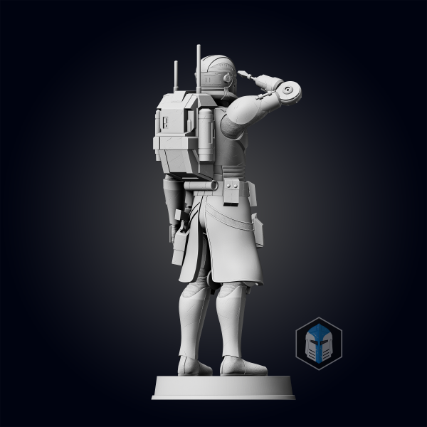 Bad Batch Echo Figurine - Pose 2 - 3D Print Files Online Sale - Image 4