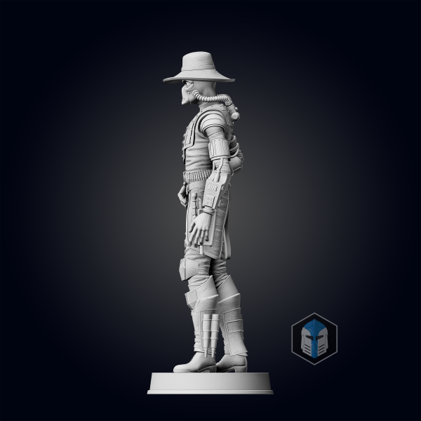 Cad Bane Figurine - Pose 1 - 3D Print Files For Sale - Image 2