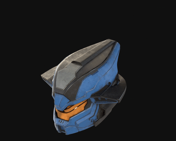 Infinite Thremaleon Helmet - 3D Print Files For Sale - Image 2