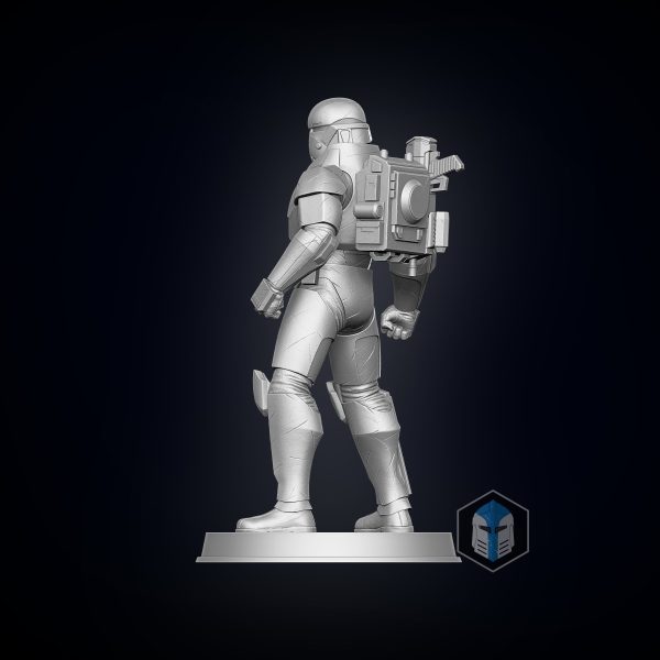Bad Batch Wrecker Figurine - Pose 6 - 3D Print Files Hot on Sale - Image 3