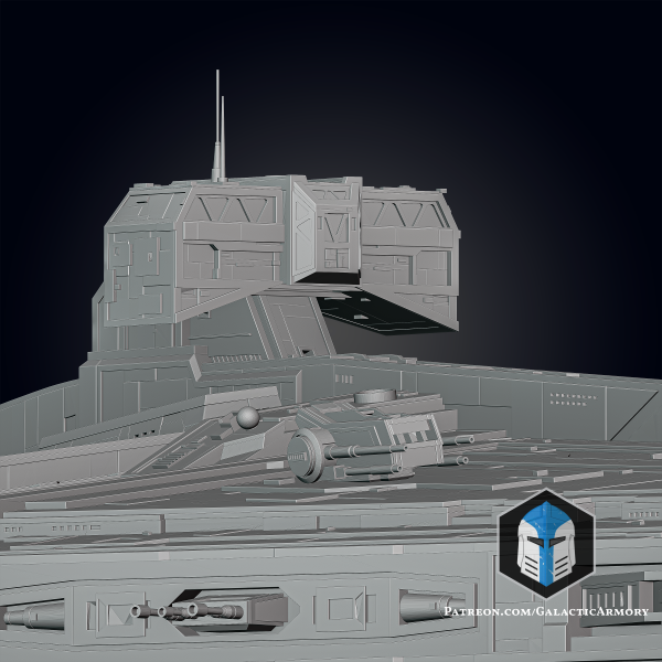 Clone Wars Arquitens Ship - 3D Print Files Online - Image 5