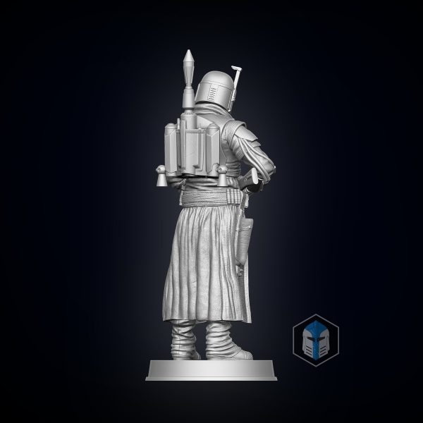 Boba Fett Figurine - Pose 1 - 3D Print Files Sale - Image 2