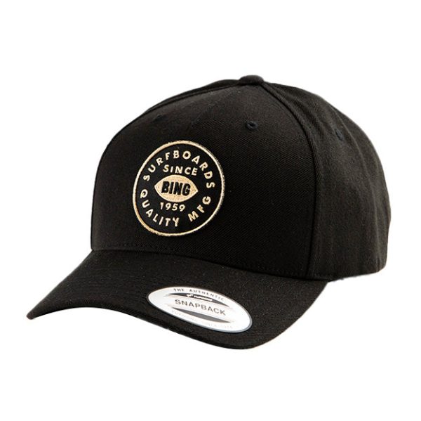 QUALITY MANUFACTURING Premium Twill Hat - Black Cheap