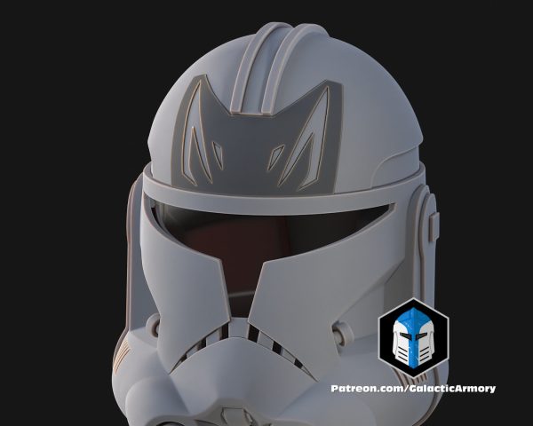 Animated Captain Rex Helmet - 3D Print Files Supply - Image 4