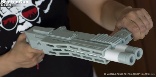 Battlefront 2 Scatter Blaster - 3D Print Files Supply - Image 3
