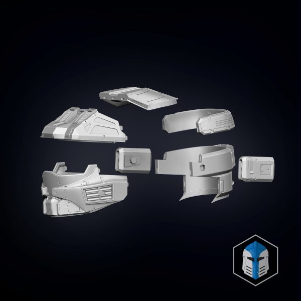 Spartan 125 - Kai Helmet - 3D Print Files For Cheap - Image 2