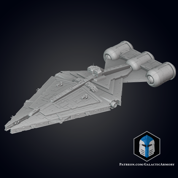 Clone Wars Arquitens Ship - 3D Print Files Online - Image 4