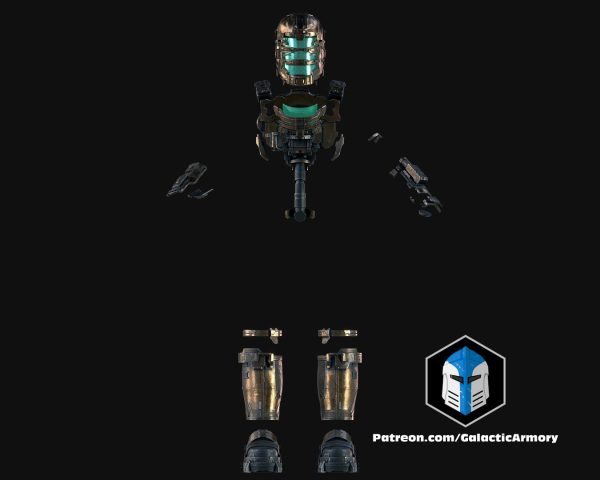 Isaac Clarke Level 1 Engineer Armor - 3D Print Files Cheap - Image 2