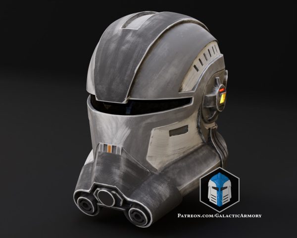 Bad Batch Echo Helmet - 3D Print Files Online Hot Sale - Image 3