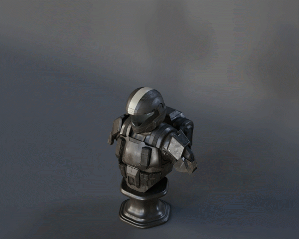 ODST Bust - 3D Print Files Online Hot Sale - Image 2