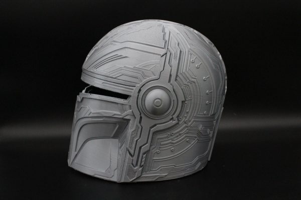 Cyberpunk Techno Mando Helmet - DIY Online Sale - Image 3