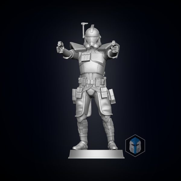 ARC Trooper Figurine - Pose 2 - 3D Print Files Online - Image 3
