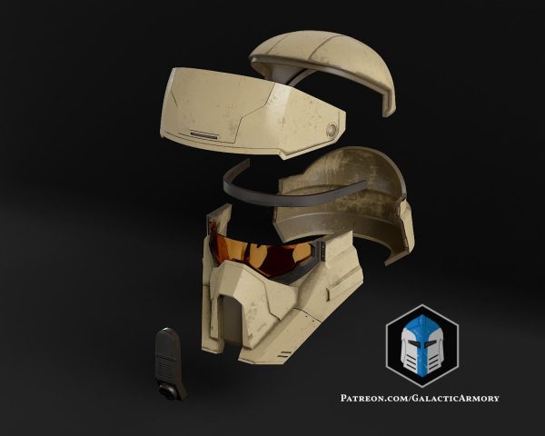Shoretrooper Spartan Helmet - 3D Print Files Fashion - Image 5