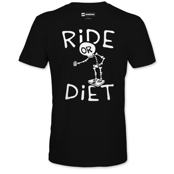 Taj Mihelich x Pinkbike Ride or Diet T-Shirt on Sale