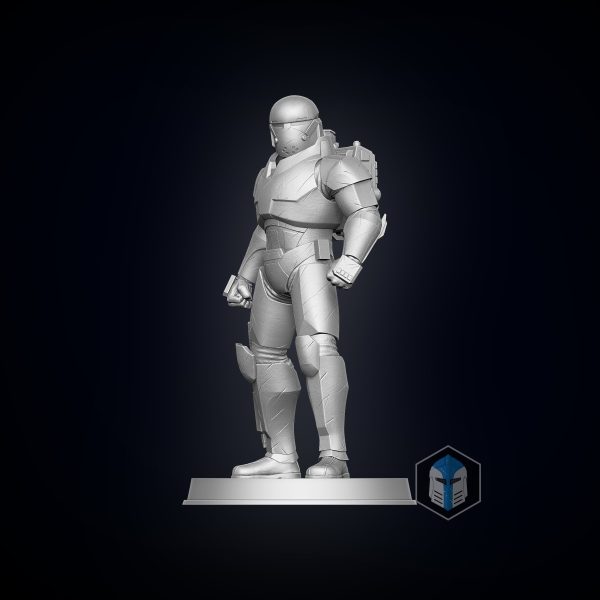 Bad Batch Wrecker Figurine - Pose 6 - 3D Print Files Hot on Sale - Image 2