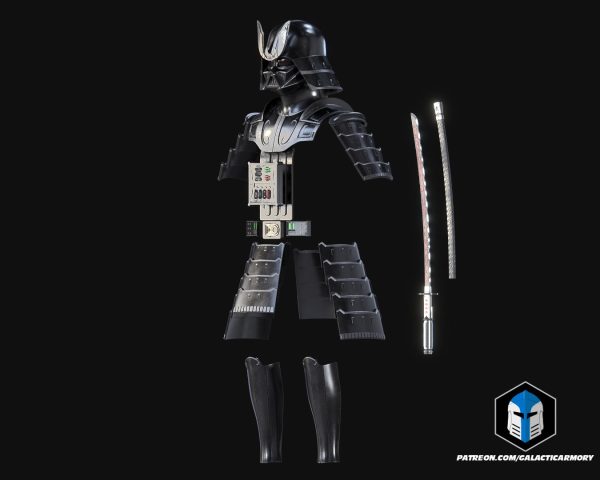 Samurai Darth Vader Armor - 3D Print Files Discount - Image 3