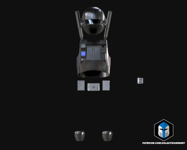 Imperial Ground Crew Armor - 3D Print Files Online Sale - Image 2