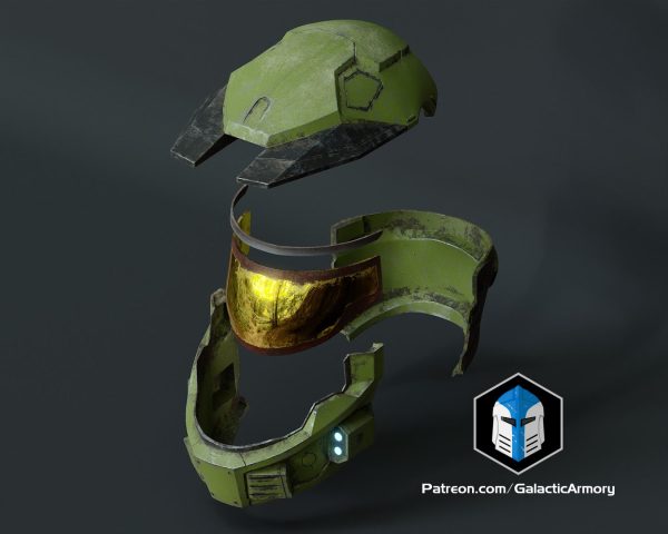 Mark 5 Legacy Helmet - 3D Print Files Online Hot Sale - Image 4