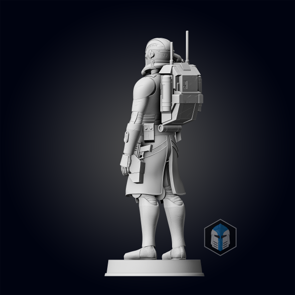 Bad Batch Echo Figurine - Pose 2 - 3D Print Files Online Sale - Image 5