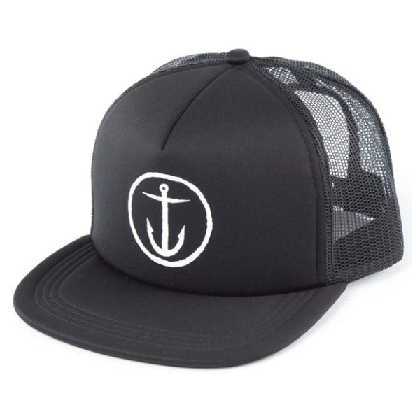 OG ANCHOR TRUCKER HAT BLACK Online now