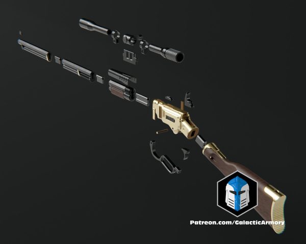 Mandalorian Repeater Blaster - 3D Print Files For Cheap - Image 4