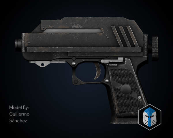 Clone Wars DC-17 Blaster Pistol - 3D Print Files Fashion - Image 3