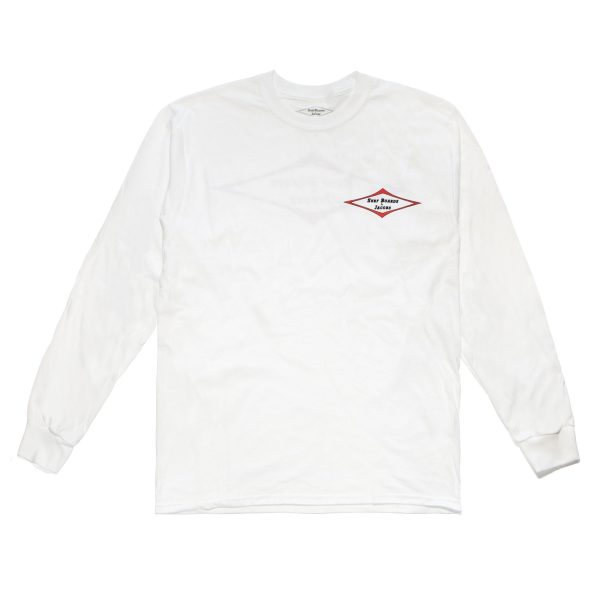 JACOBS Standard L S T-Shirt - White Sale - Image 2