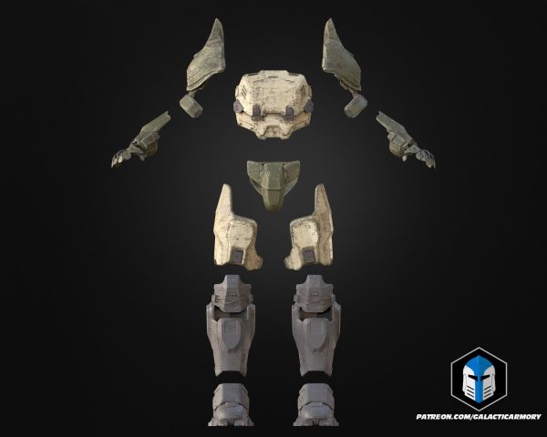 Infinite Rakshasa Armor - 3D Print Files Online Sale - Image 4
