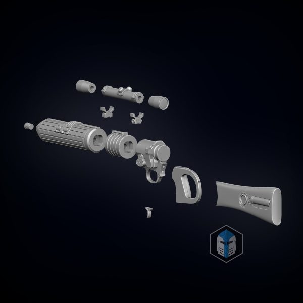 Boba Fett EE3 Blaster - 3D Print Files Supply - Image 5