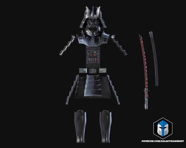 Samurai Darth Vader Armor - 3D Print Files Discount - Image 2
