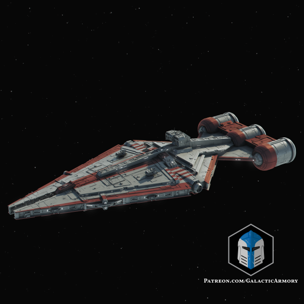 Clone Wars Arquitens Ship - 3D Print Files Online
