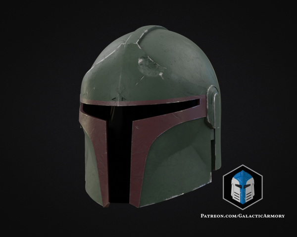 Medieval Boba Fett Helmet - 3D Print Files Online - Image 2