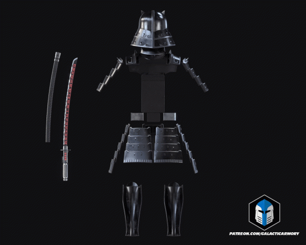 Samurai Darth Vader Armor - 3D Print Files Discount