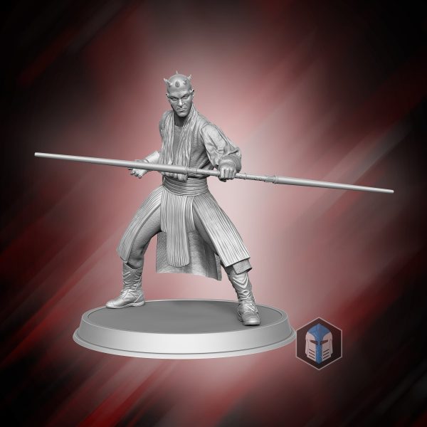 Darth Maul Figurine - Pose 2 - 3D Print Files Hot on Sale