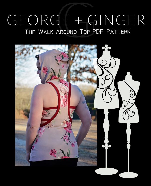 The Walk Around Top PDF Sewing Pattern Online Hot Sale