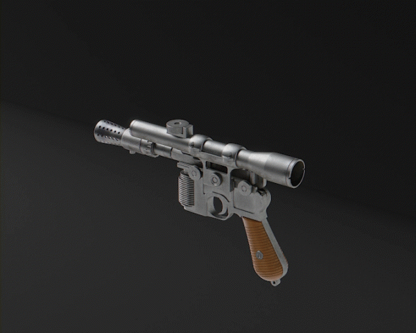 Jedi: Survivor DL-44 Blaster - 3D Print Files Online Sale - Image 2