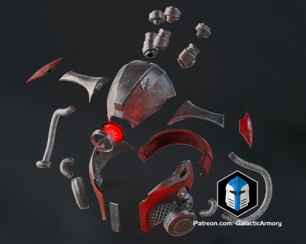 Marchion Ro Helmet - 3D Print Files For Sale - Image 5