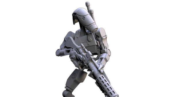 1:48 Scale Battle Droid Army - Heavy Class - 3D Print Files For Cheap - Image 2