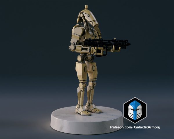 1:48 Scale Battle Droid Army - Assault Class - 3D Print Files Supply - Image 5