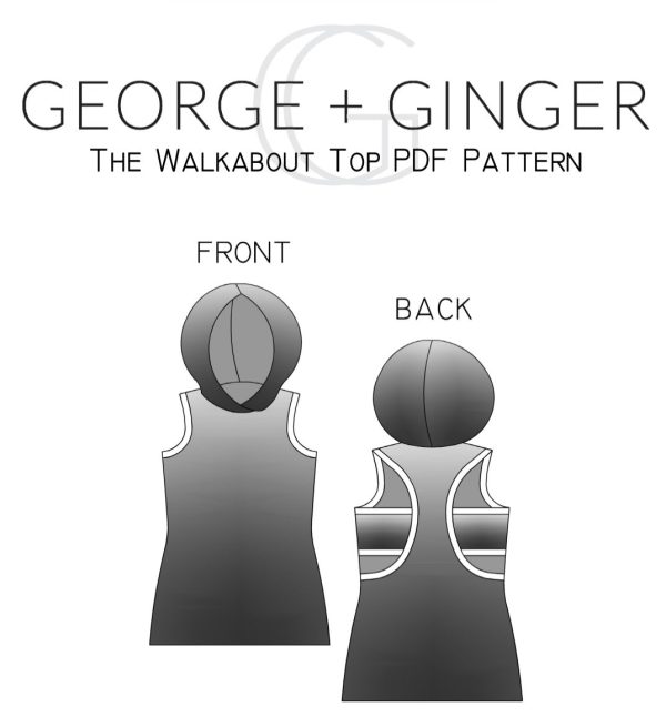 The Walk Around Top PDF Sewing Pattern Online Hot Sale - Image 3