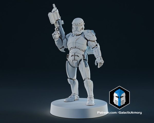 1:48 Scale Republic Commando Miniatures - 3D Print Files Hot on Sale - Image 3